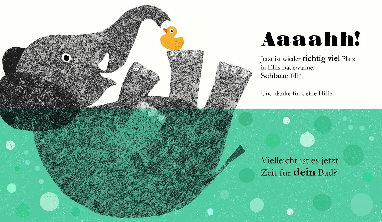 Bild: 9783219118629 | Platz da, jetzt bade ich! | Britta Teckentrup | Buch | 32 S. | Deutsch