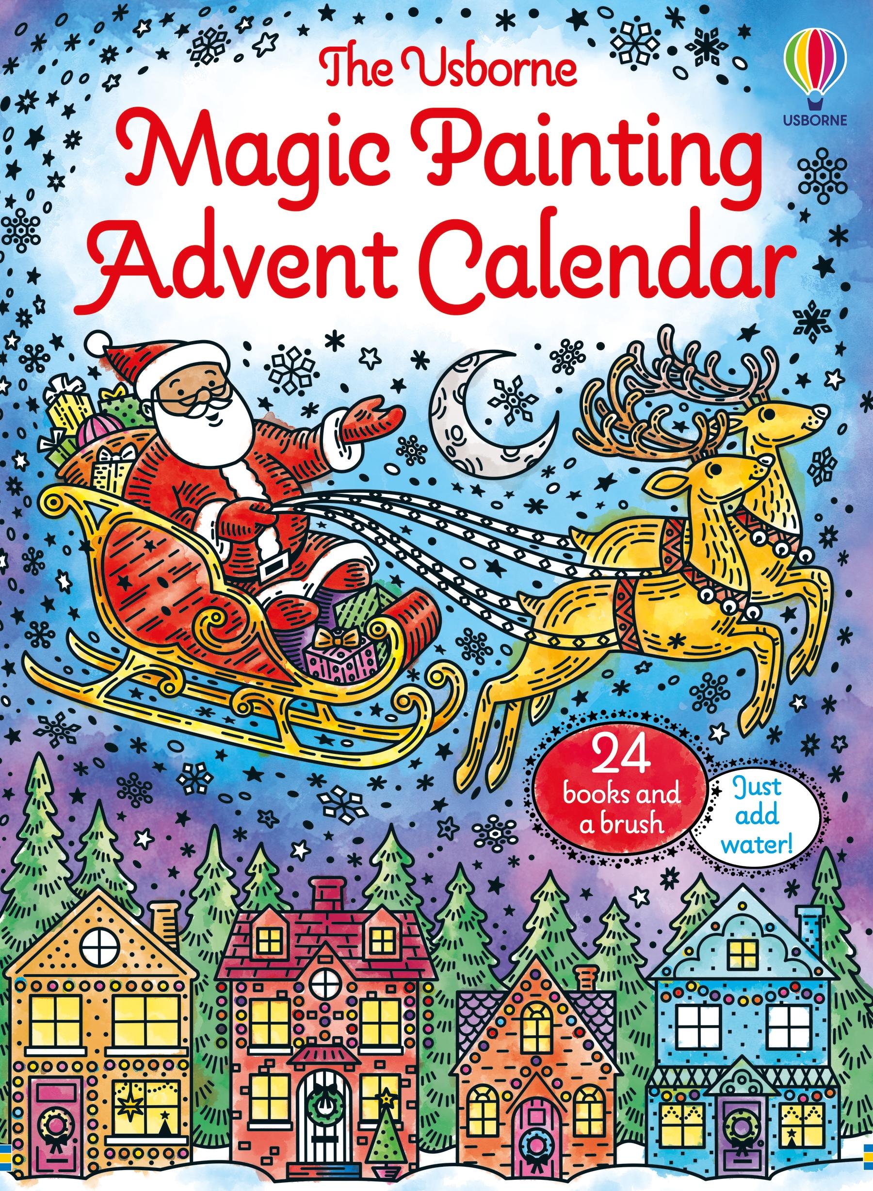 Cover: 9781805074595 | Magic Painting Advent Calendar | Abigail Wheatley | Taschenbuch | 2024