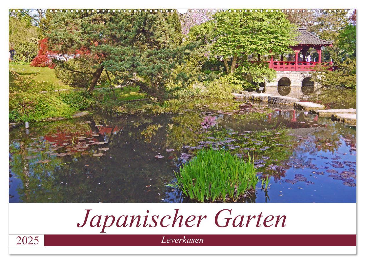 Cover: 9783435324279 | Japanischer Garten Leverkusen (Wandkalender 2025 DIN A2 quer),...