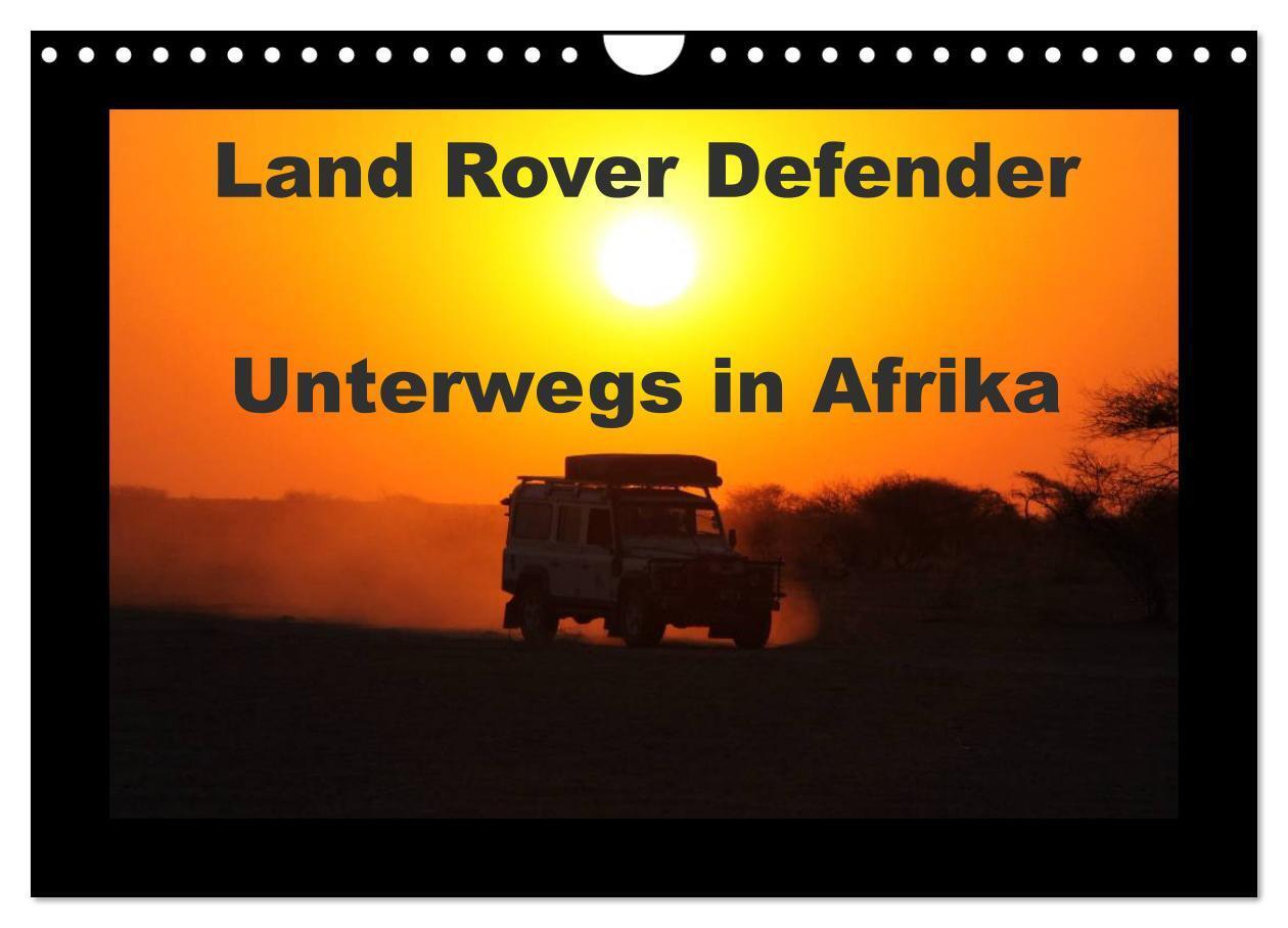 Cover: 9783435754014 | Land Rover Defender - Unterwegs in Afrika (Wandkalender 2025 DIN A4...