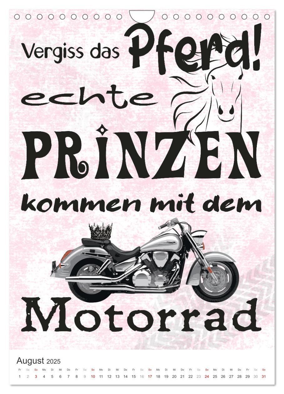 Bild: 9783435923823 | Coole Biker-Sprüche (Wandkalender 2025 DIN A4 hoch), CALVENDO...