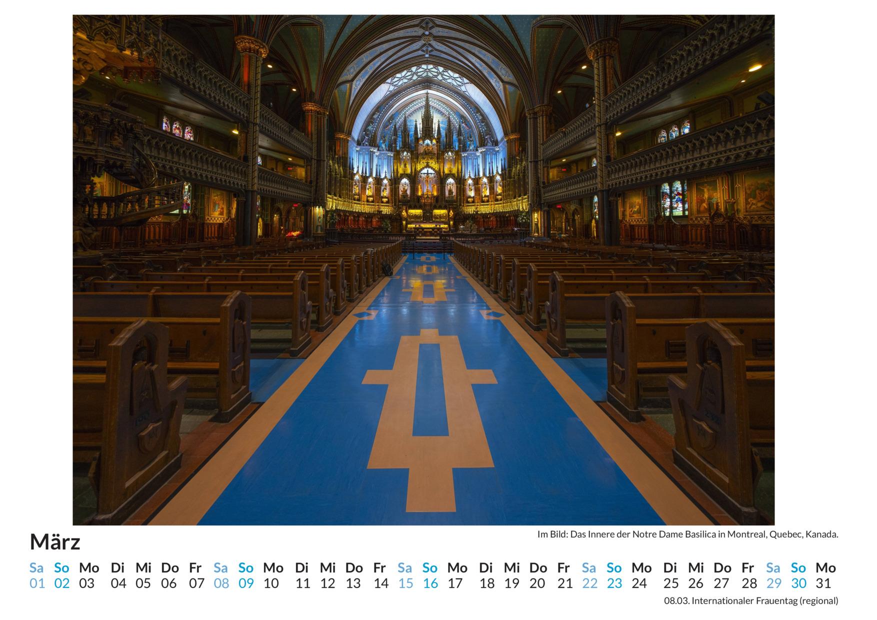 Bild: 9783759121424 | Quebec - (Wandkalender 2025, Kalender DIN A4 quer, Monatskalender...