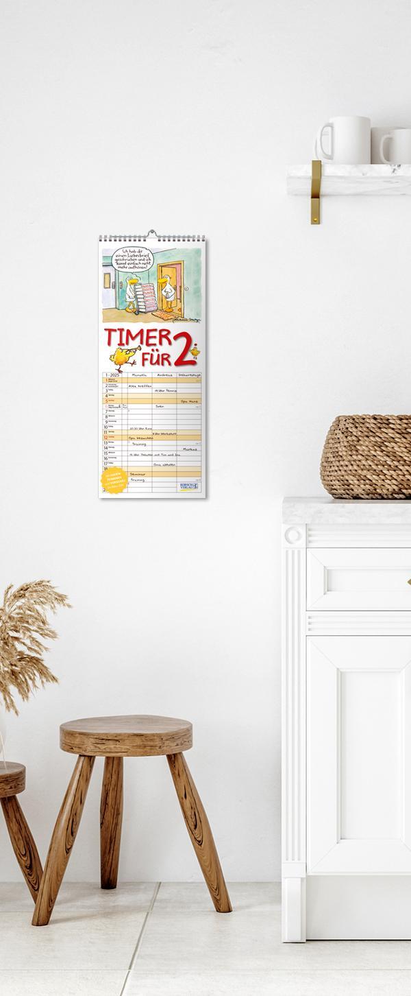 Bild: 9783731876946 | Timer für 2 2025 | Verlag Korsch | Kalender | 14 S. | Deutsch | 2026