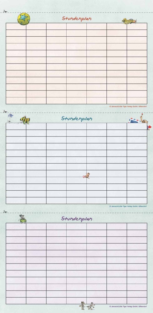 Bild: 4251732343972 | Alpha Edition - Janosch 2025 Familienplaner, 22x45cm, Kalender mit...