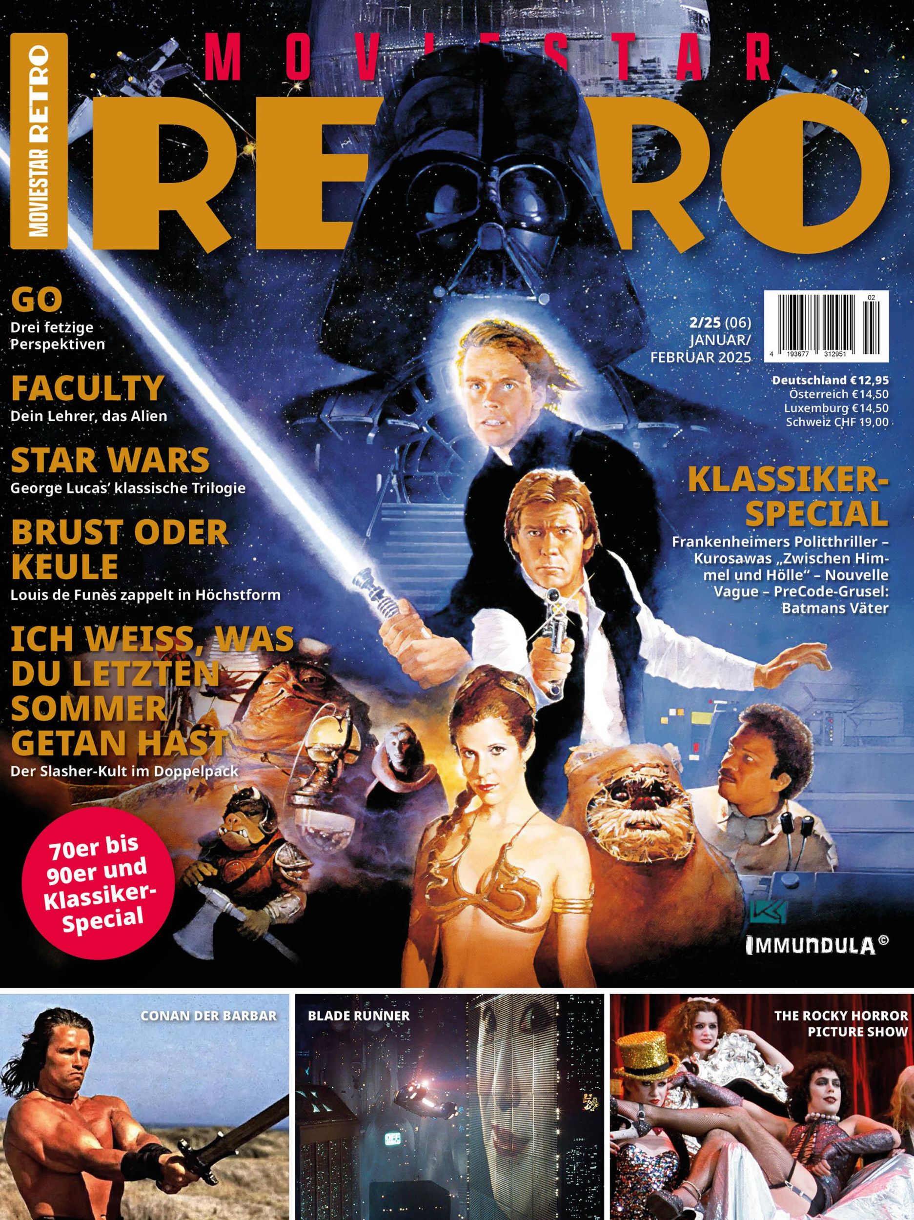 Cover: 9783959365819 | MOVIESTAR RETRO Ausgabe Januar/Februar 2025 (006) | Björn Sülter