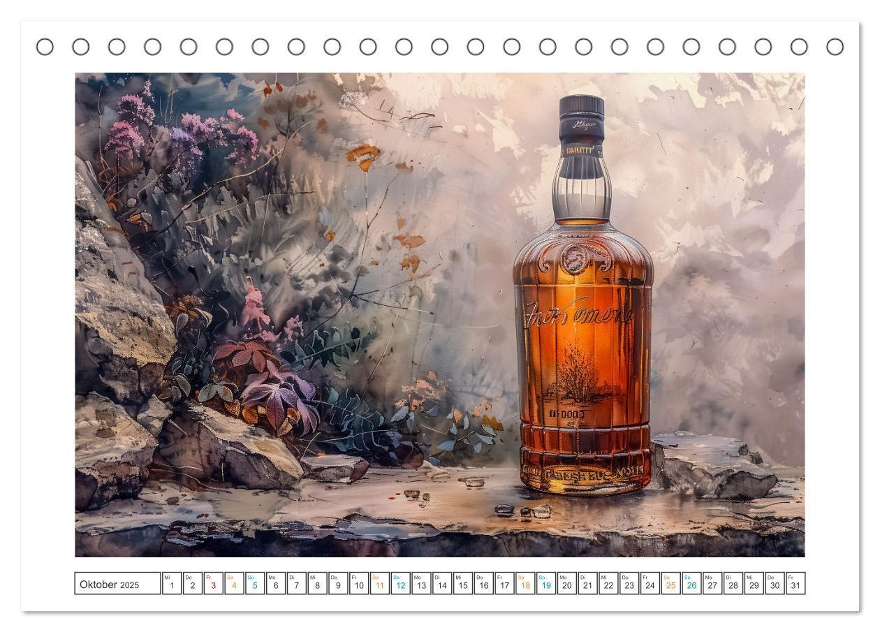 Bild: 9783457135983 | Spirit of Whisky (Tischkalender 2025 DIN A5 quer), CALVENDO...