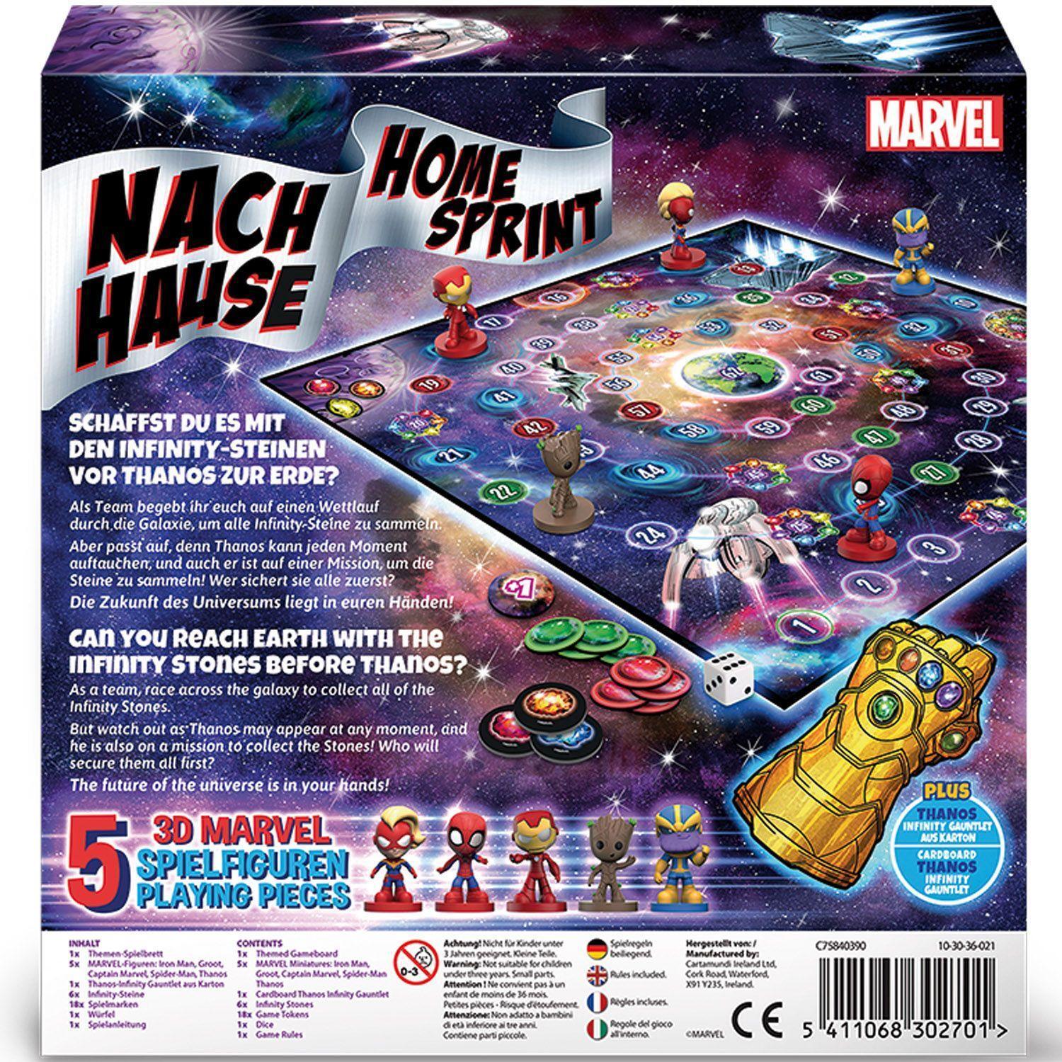 Bild: 5411068302701 | Marvel - Nach Hause | Cartamundi Ireland Ltd. | Spiel | C75840390