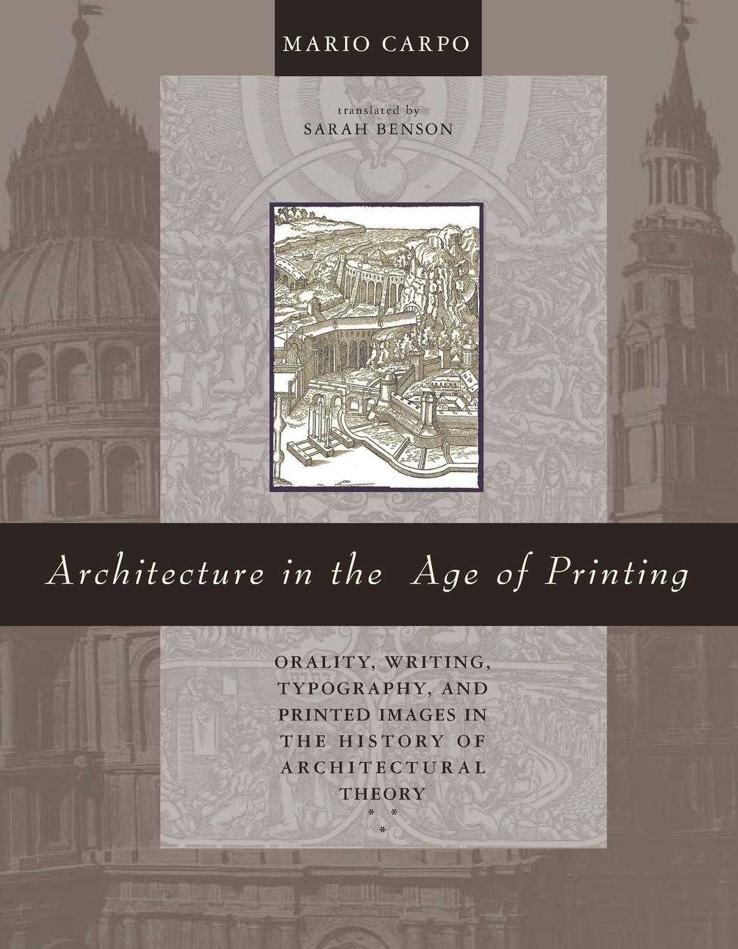 Cover: 9780262534093 | Architecture in the Age of Printing | Mario Carpo | Taschenbuch | 2017