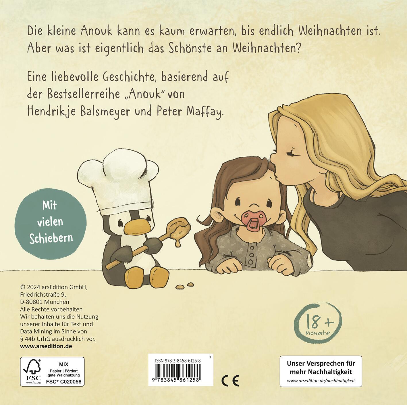 Rückseite: 9783845861258 | Alle lieben Weihnachten | Kleine Anouk | Hendrikje Balsmeyer (u. a.)