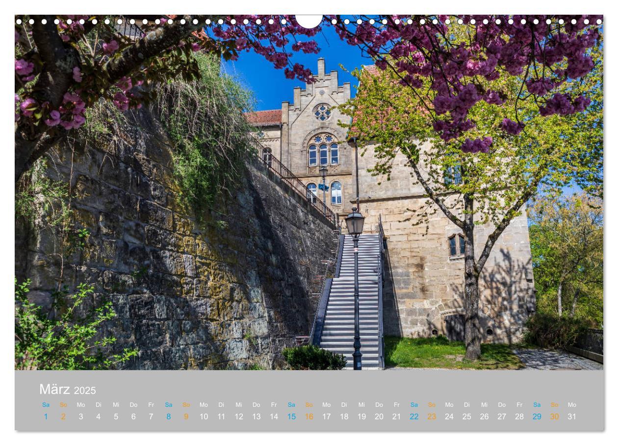 Bild: 9783435239269 | Kronach - drei Flüsse und eine Festung (Wandkalender 2025 DIN A3...