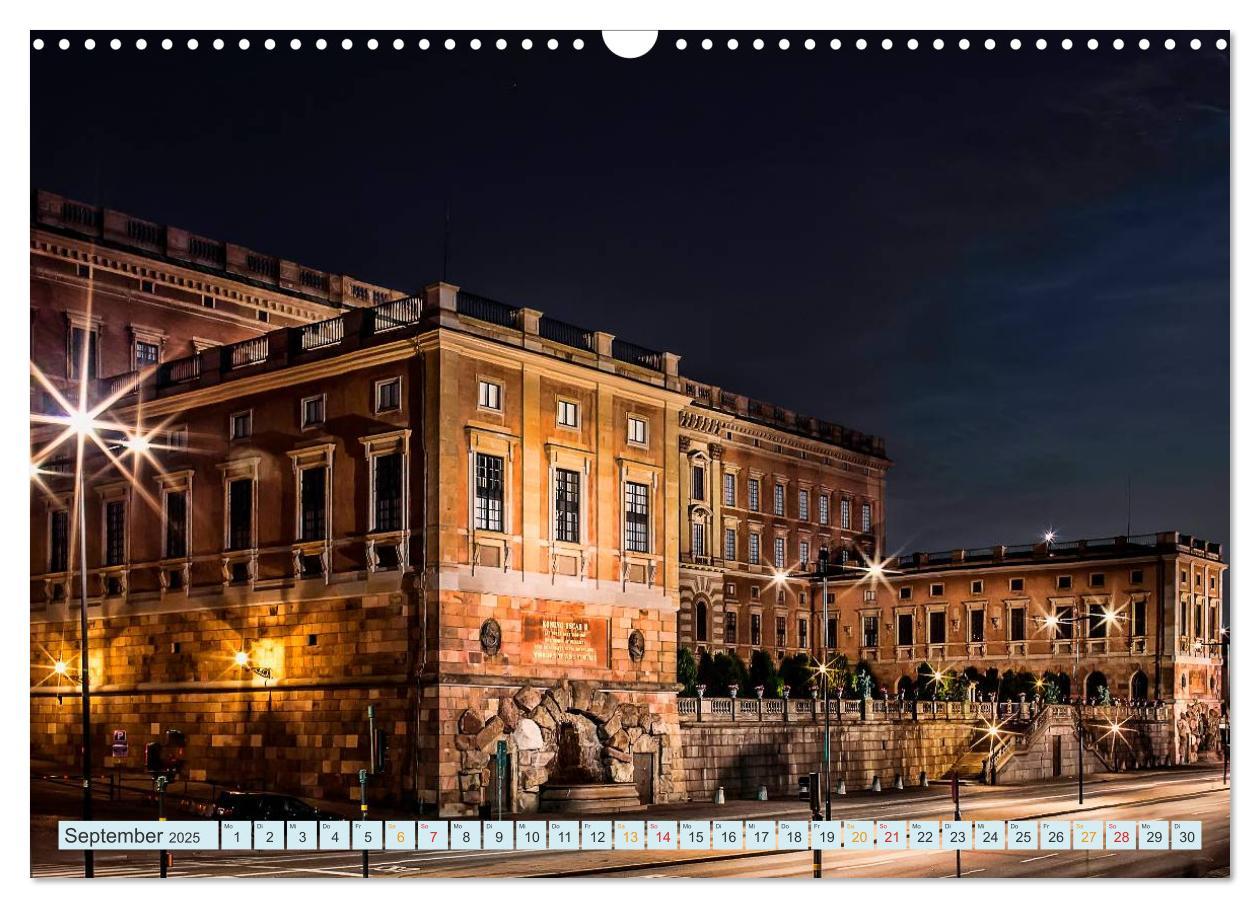 Bild: 9783435573592 | Stockholm - Venedig des Nordens (Wandkalender 2025 DIN A3 quer),...