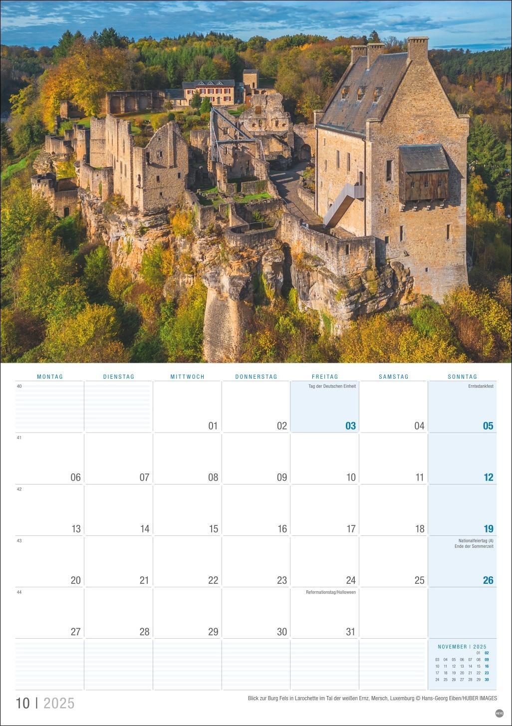 Bild: 9783756408221 | Luxemburg Planer 2025 | Kalender | 13 S. | Deutsch | 2025 | Heye