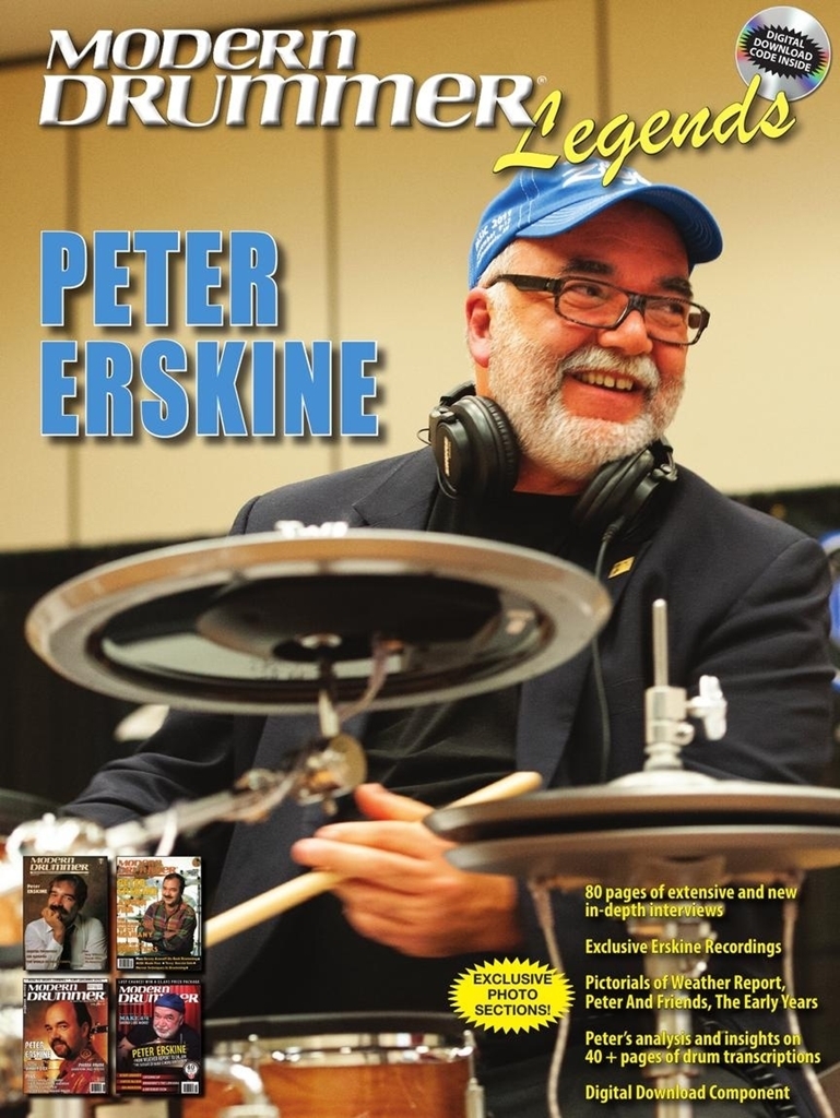 Cover: 196288026167 | Modern Drummer Legends: Peter Erskine | Book | Buch + Online-Audio