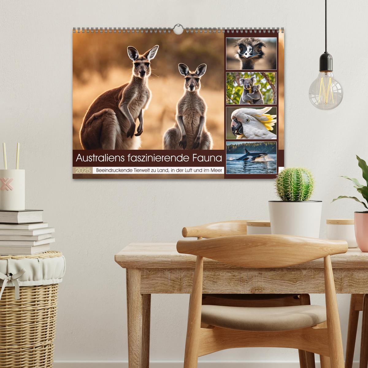 Bild: 9783435718689 | Australiens faszinierende Fauna (Wandkalender 2025 DIN A3 quer),...