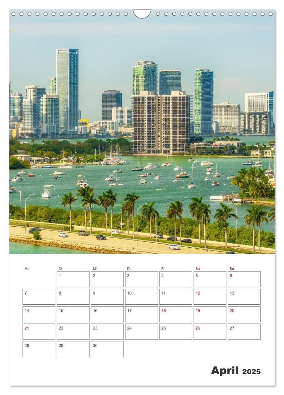 Bild: 9783457156483 | Miami - Reiseplaner (Wandkalender 2025 DIN A3 hoch), CALVENDO...