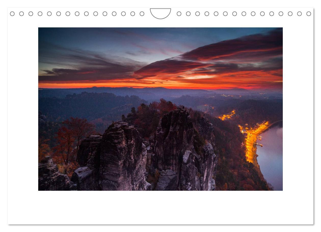 Bild: 9783435841141 | Bastei - Sächsische Schweiz (Wandkalender 2025 DIN A4 quer),...