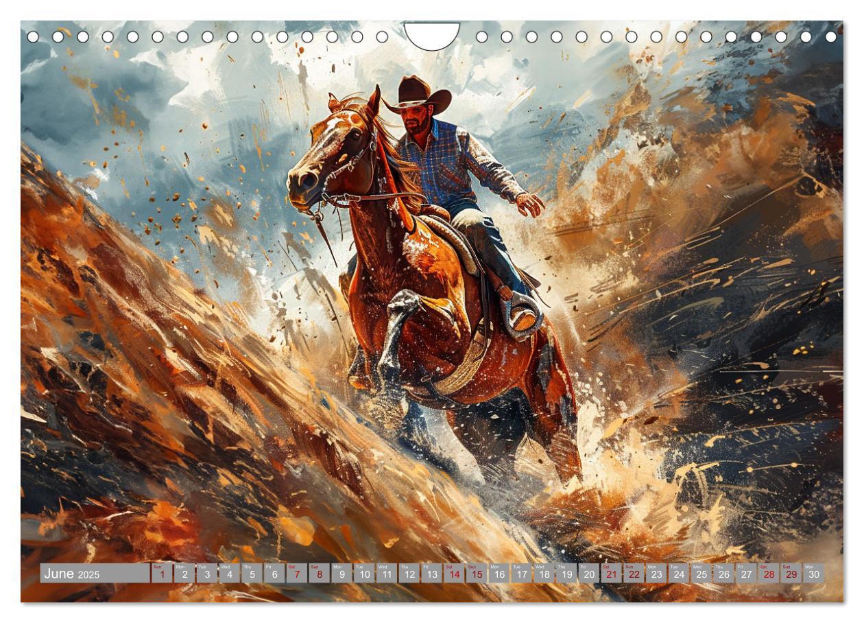 Bild: 9781325977888 | Horses, Power and Freedom (Wall Calendar 2025 DIN A4 landscape),...