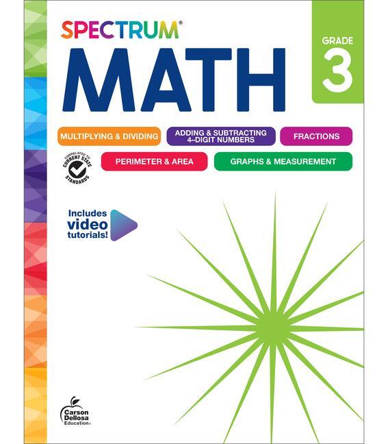 Cover: 9781483871462 | Spectrum Math Workbook Grade 3 | Spectrum | Taschenbuch | Englisch