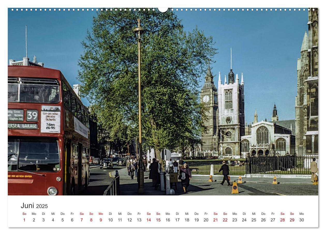 Bild: 9783435297931 | London - Vintage Views (Wandkalender 2025 DIN A2 quer), CALVENDO...