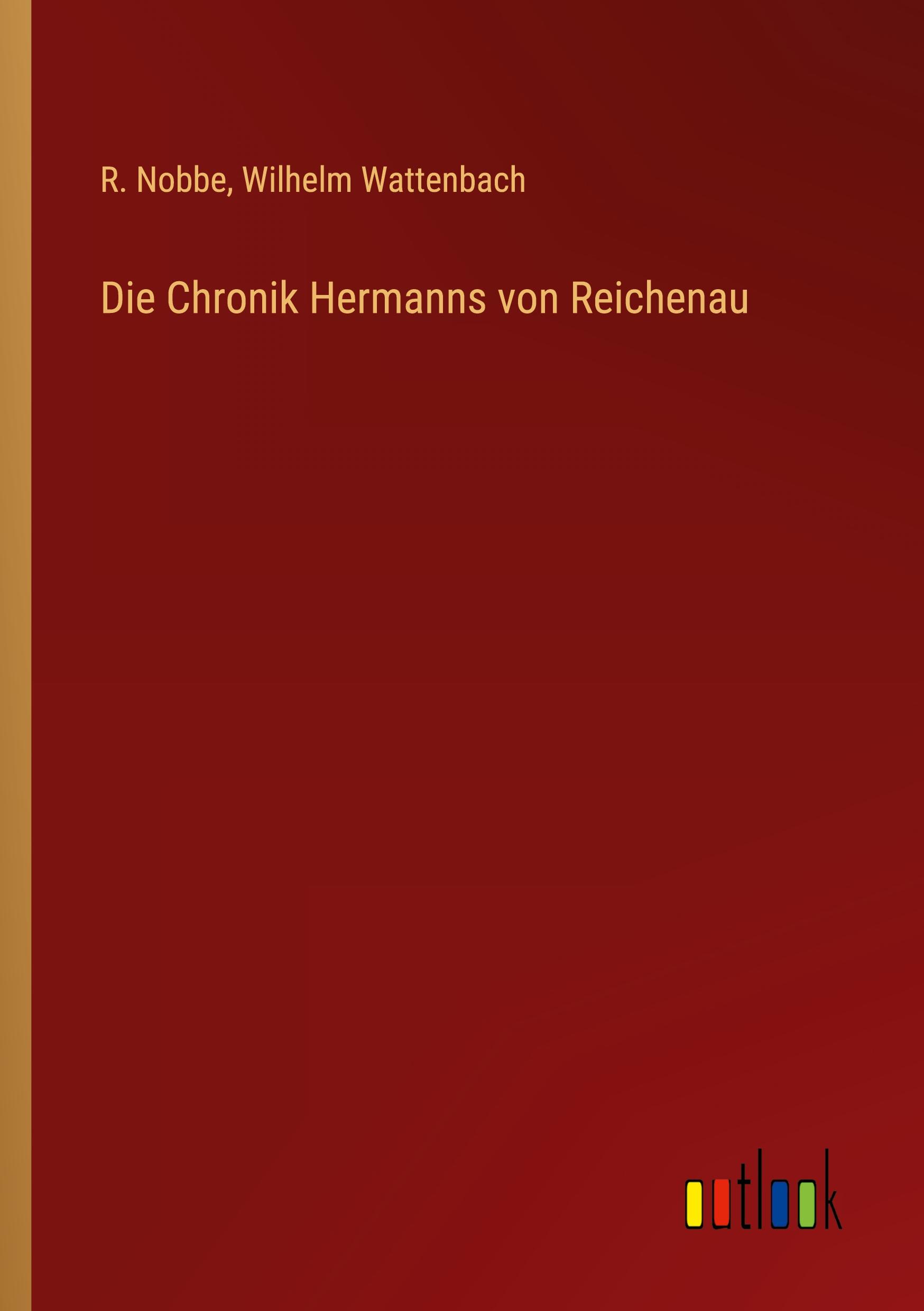 Cover: 9783368450427 | Die Chronik Hermanns von Reichenau | R. Nobbe (u. a.) | Taschenbuch