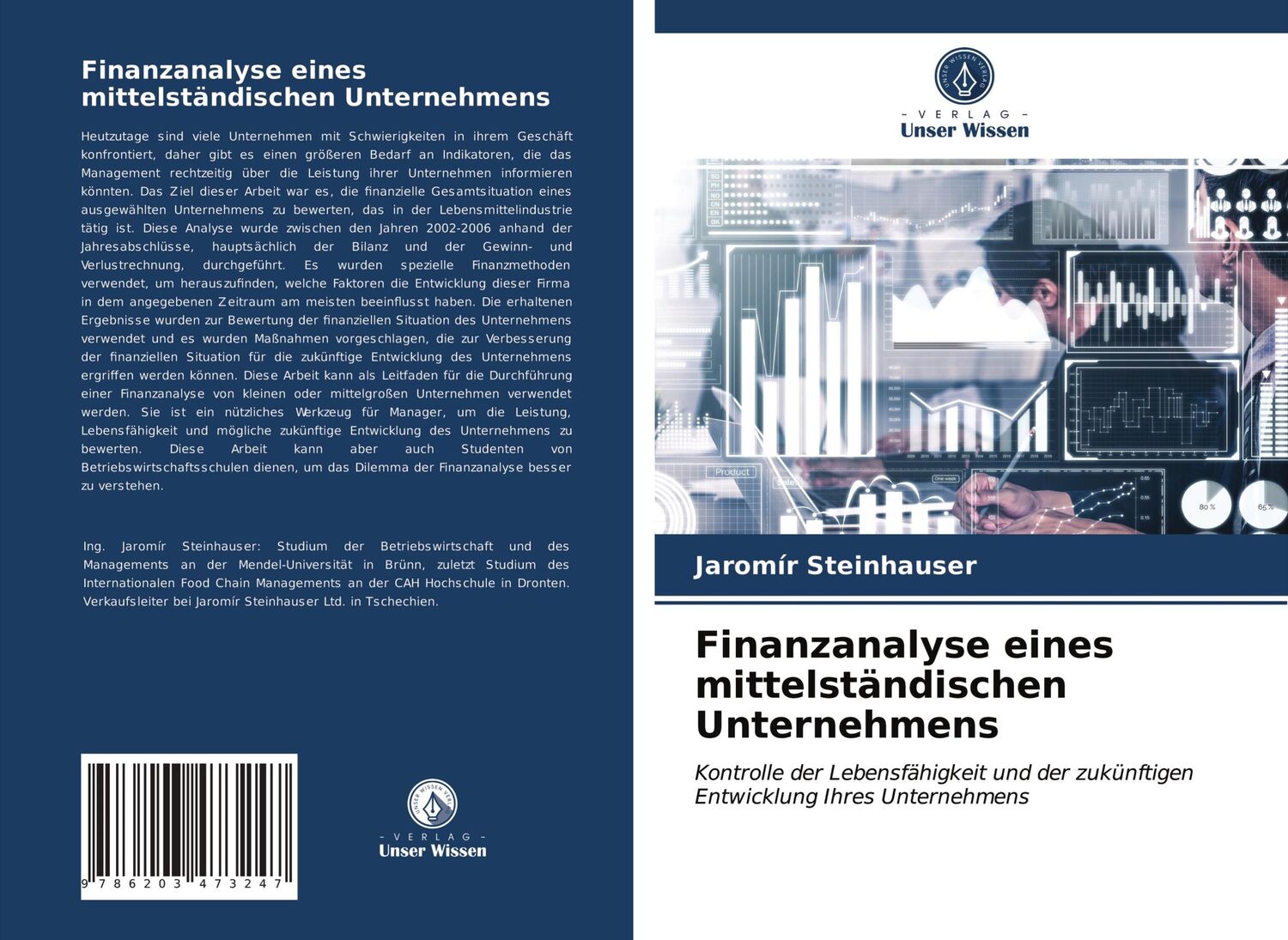 Cover: 9786203473247 | Finanzanalyse eines mittelständischen Unternehmens | Steinhauser