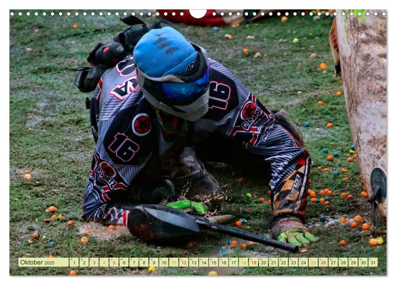 Bild: 9783435471553 | Paintball - so cool (Wandkalender 2025 DIN A3 quer), CALVENDO...