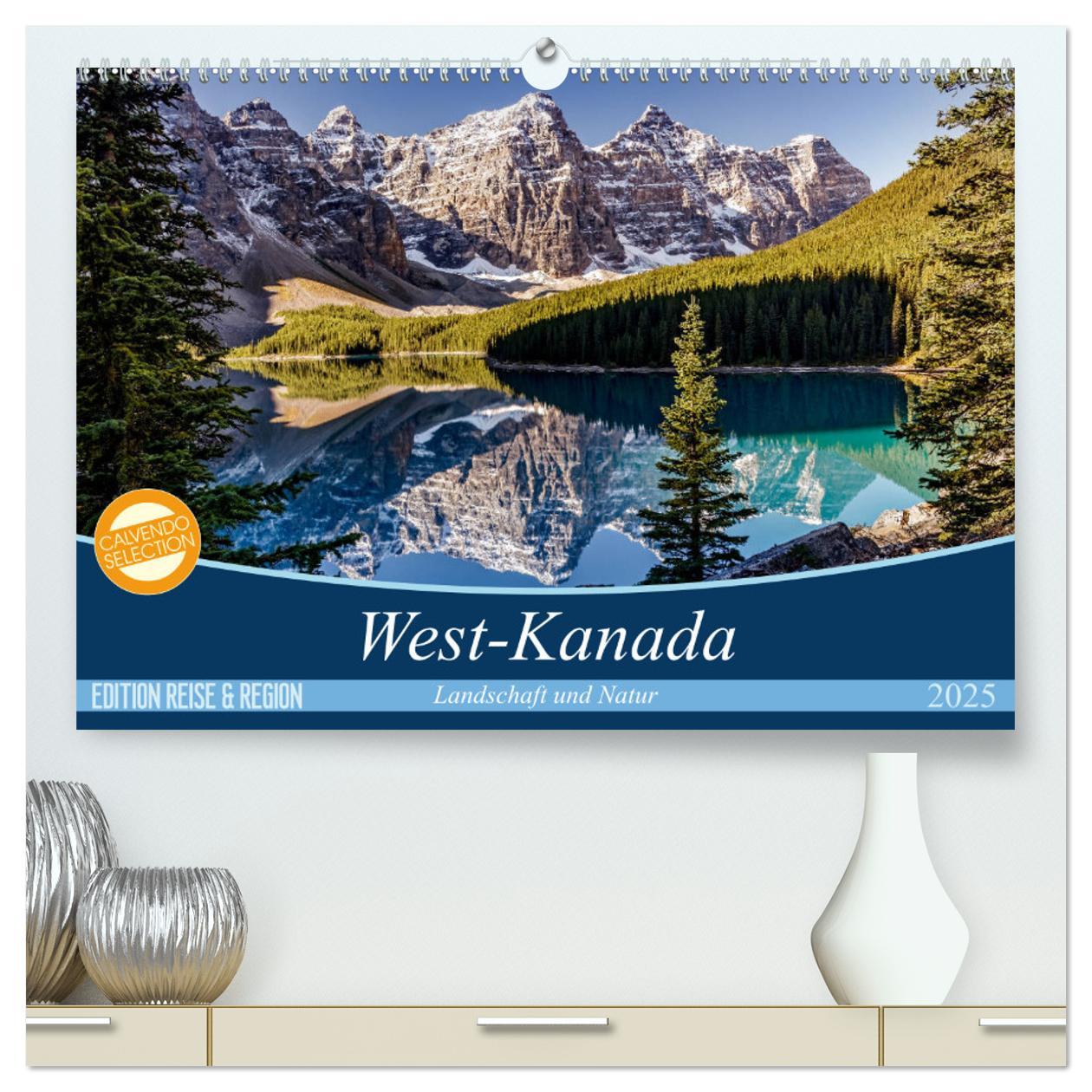 Cover: 9783435819591 | West-Kanada (hochwertiger Premium Wandkalender 2025 DIN A2 quer),...