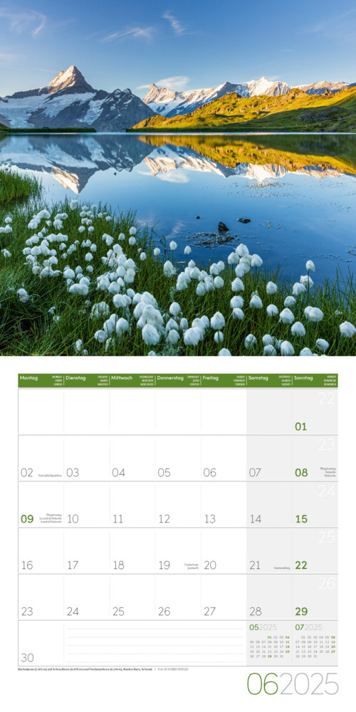 Bild: 9783838445144 | Alpen Kalender 2025 - 30x30 | Ackermann Kunstverlag | Kalender | 28 S.