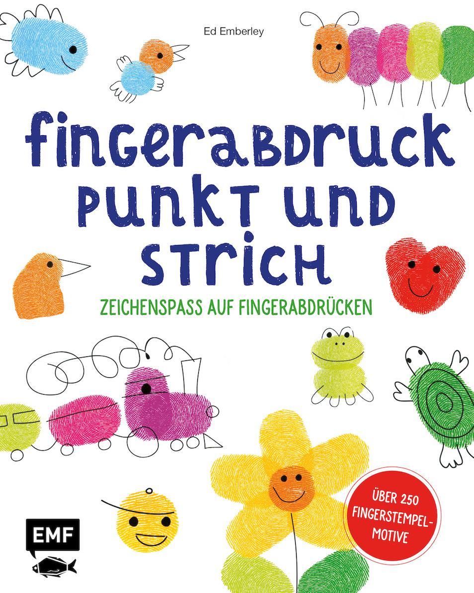 Cover: 9783960936190 | Fingerabdruck, Punkt und Strich - Zeichenspaß auf Fingerabdrücken