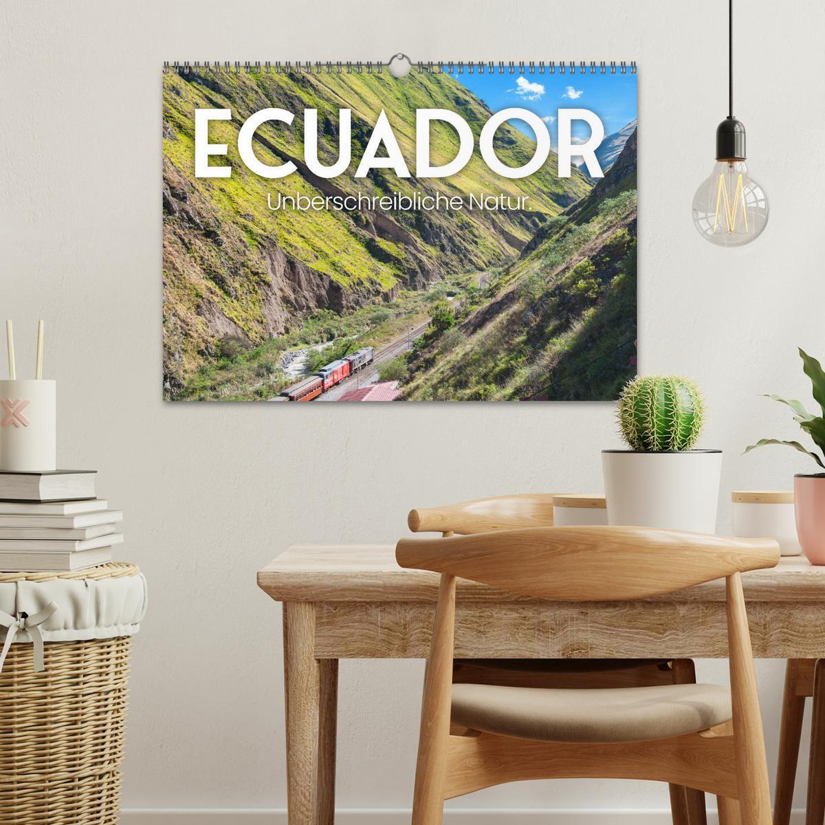 Bild: 9783435003761 | Ecuador - Unbeschreibliche Natur (Wandkalender 2025 DIN A3 quer),...