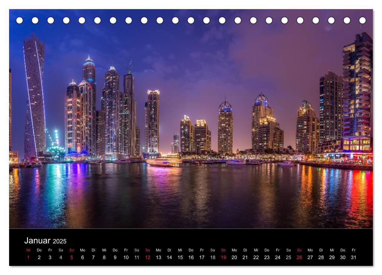 Bild: 9783435559572 | Dubai in Bildern (Tischkalender 2025 DIN A5 quer), CALVENDO...