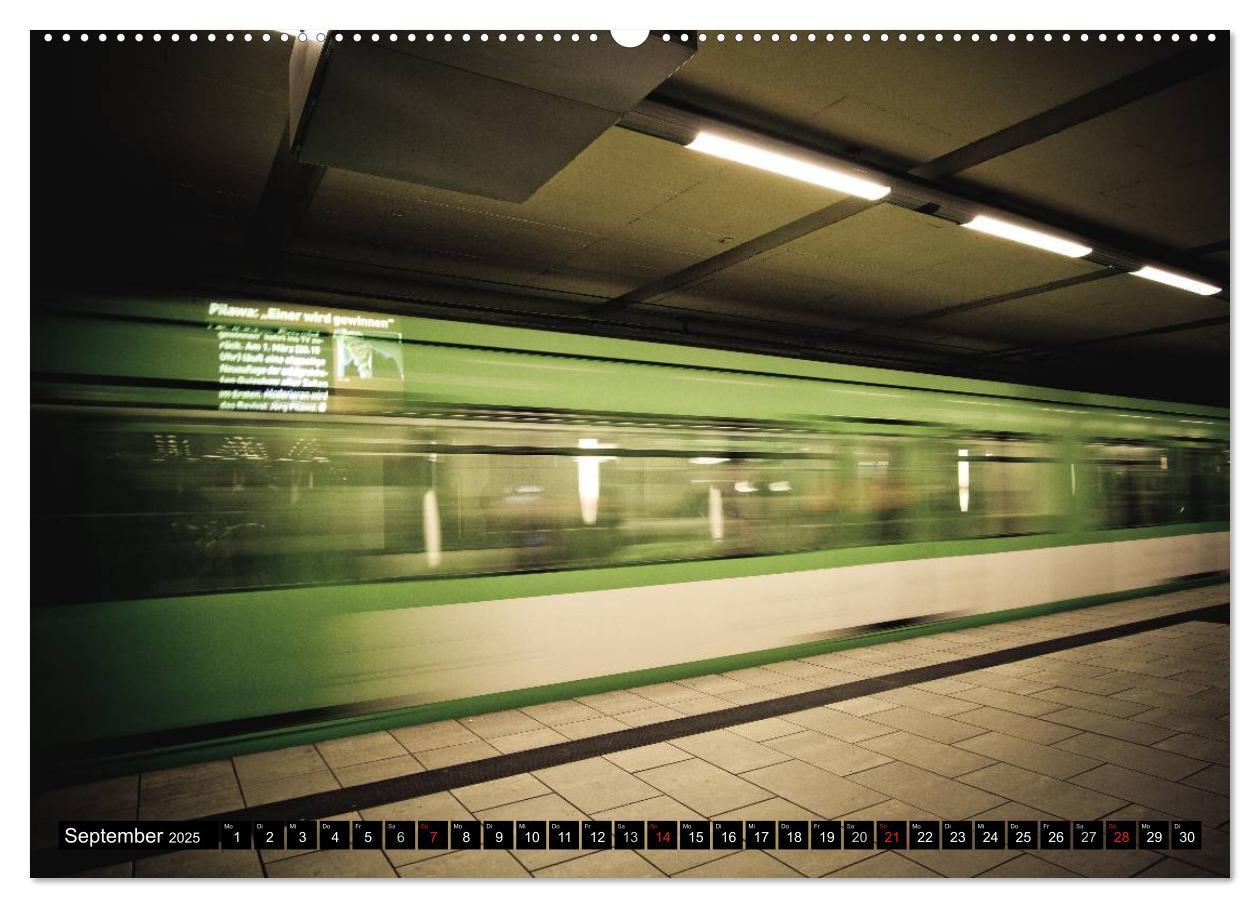 Bild: 9783435736669 | U-Bahn-Stationen Hannover (Wandkalender 2025 DIN A2 quer), CALVENDO...