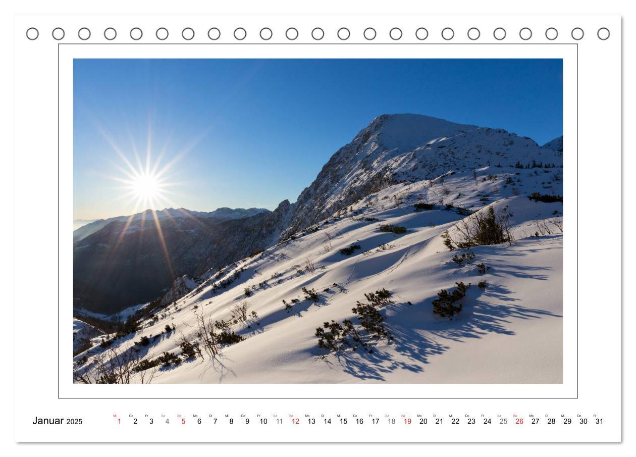 Bild: 9783435463428 | Rund um den Watzmann (Tischkalender 2025 DIN A5 quer), CALVENDO...