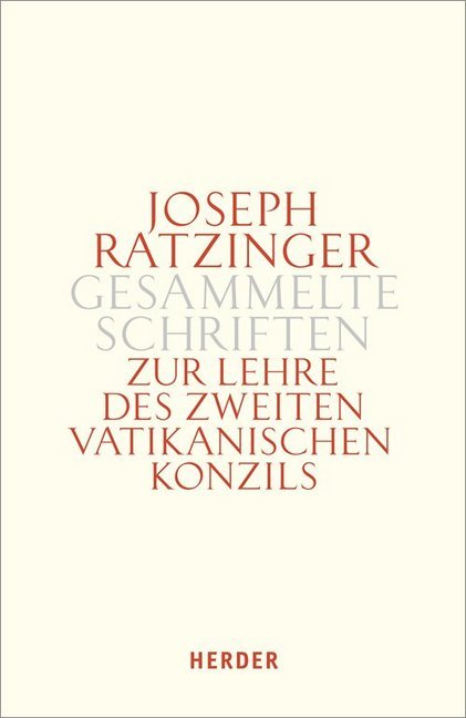 Cover: 9783451341243 | Zur Lehre des Zweiten Vatikanischen Konzils. Tlbd.1 | Joseph Ratzinger