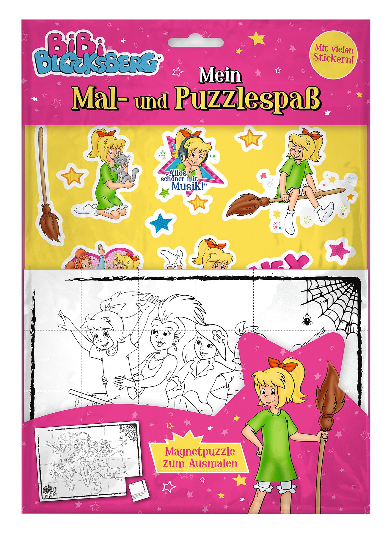 Cover: 9783833240041 | Bibi Blocksberg: Mein Mal- und Puzzlespaß | Panini | Taschenbuch