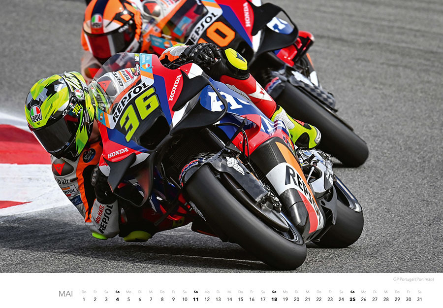 Bild: 9783966648271 | Motorrad Grand Prix Kalender 2025 | Karl Fritz Glänzel | Kalender