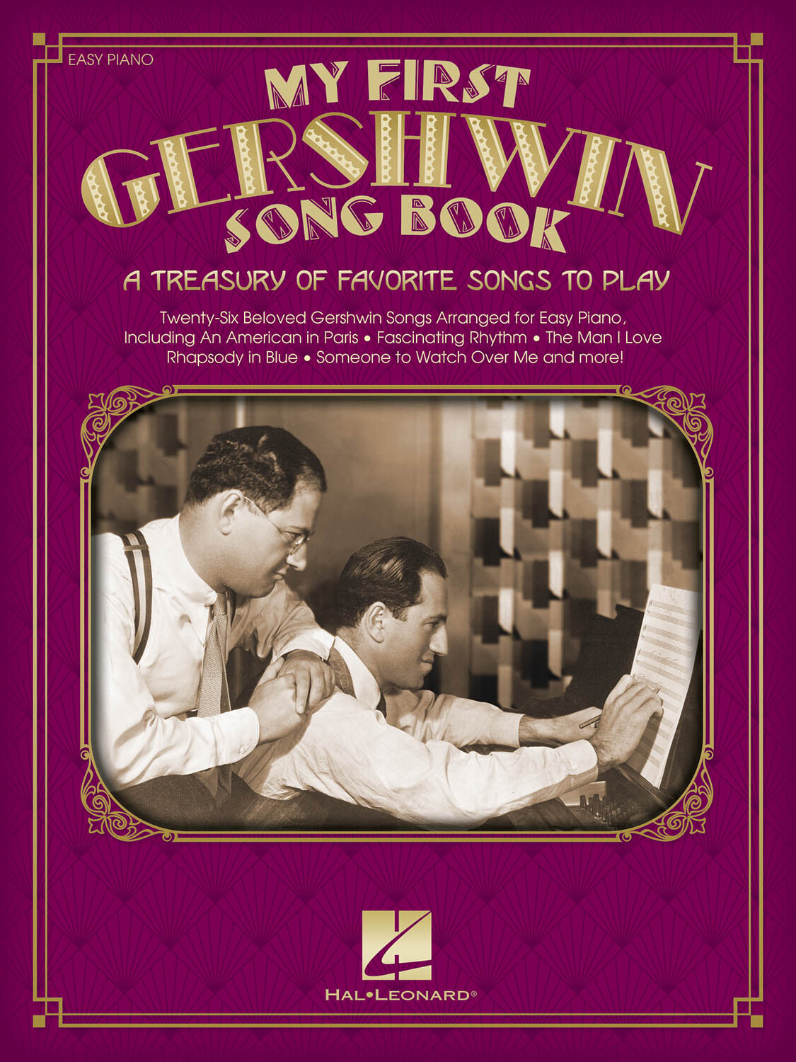 Cover: 888680618964 | My First Gershwin Song Book | A Treasury of Favorite Songs to Play