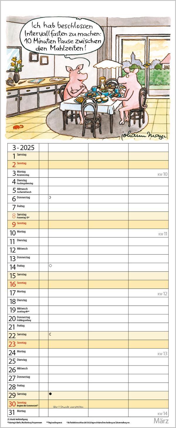 Bild: 9783731879459 | Chilling for 2 2025 | Verlag Korsch | Kalender | Spiralbindung | 14 S.