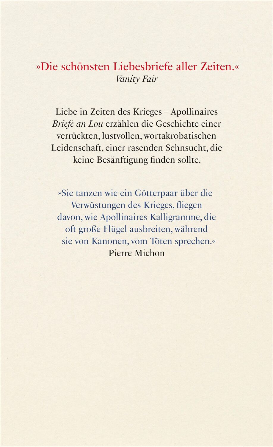 Rückseite: 9783518431740 | Briefe an Lou | Guillaume Apollinaire | Buch | 520 S. | Deutsch | 2024