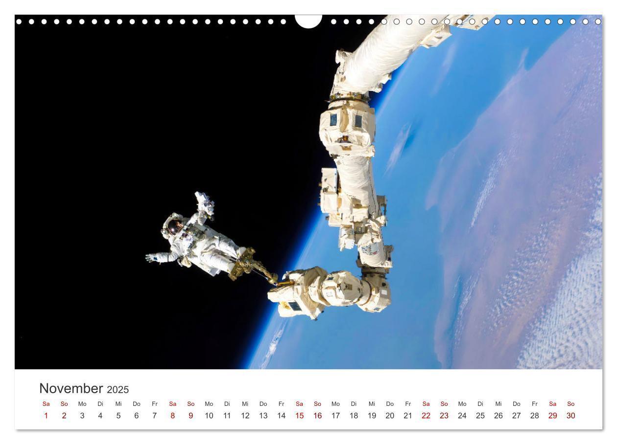 Bild: 9783457181737 | Astronauten - Menschen im Weltall (Wandkalender 2025 DIN A3 quer),...