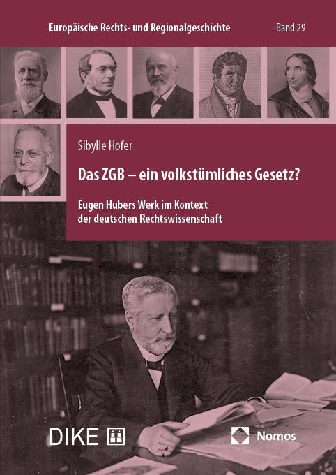 Cover: 9783756023288 | Das ZGB - ein volkstümliches Gesetz? | Sibylle Hofer | Buch | 322 S.