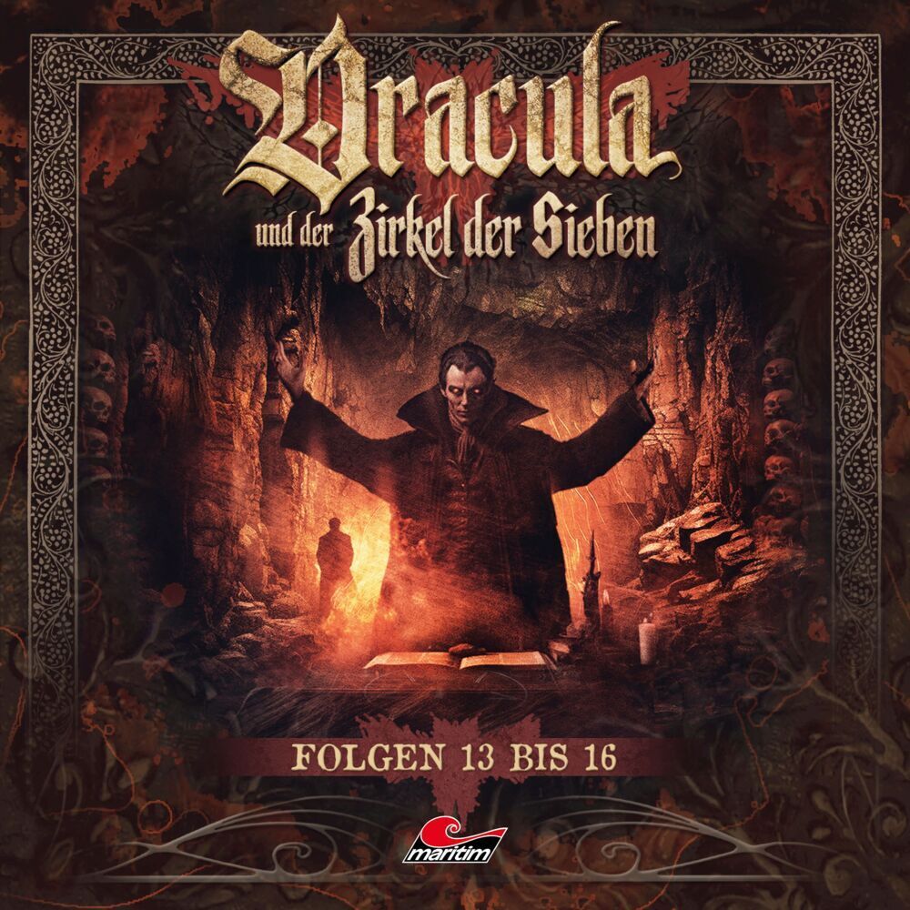 Cover: 9783962826130 | Dracula und der Zirkel der Sieben: Folgen 13-16, 4 Audio-CD | Audio-CD