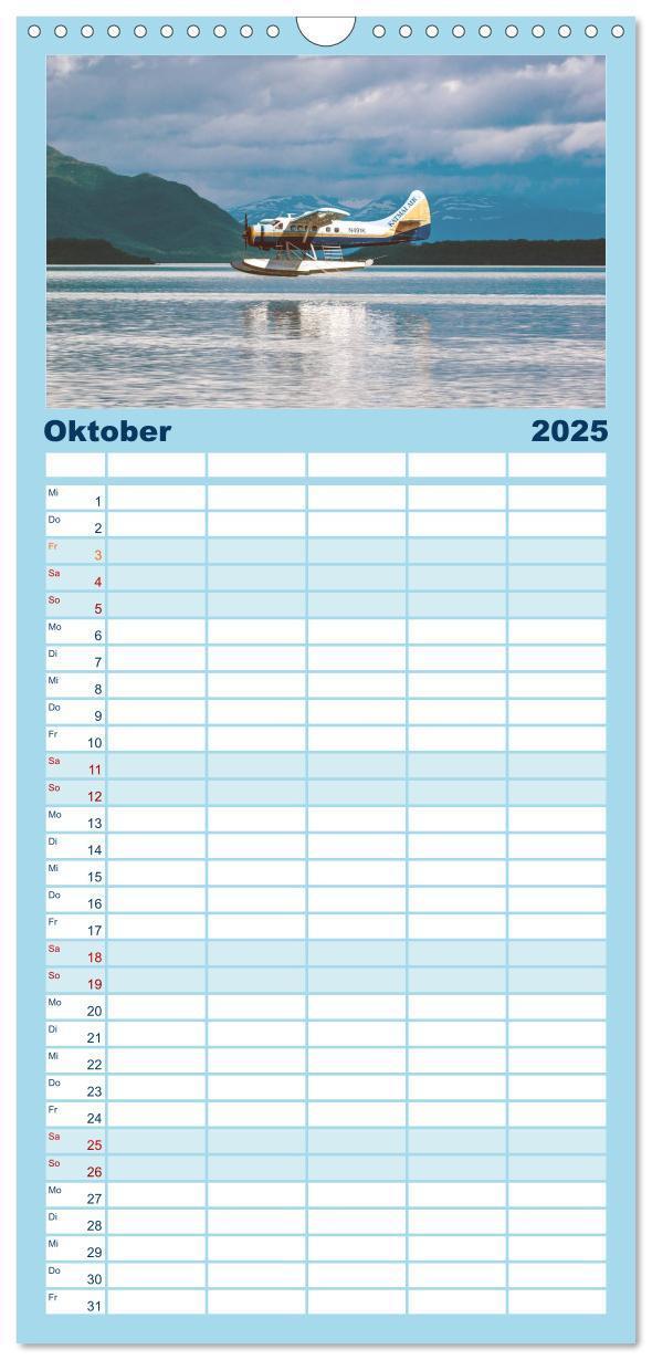 Bild: 9783457121344 | Familienplaner 2025 - Der Alaska Kalender mit 5 Spalten...