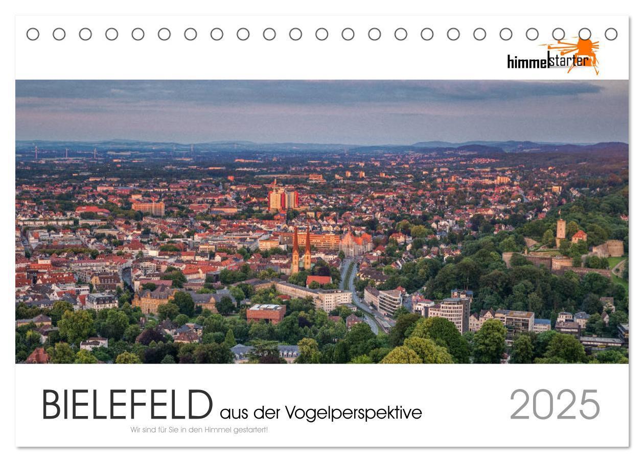 Cover: 9783435450442 | BIELEFELD aus der Vogelperspektive (Tischkalender 2025 DIN A5...