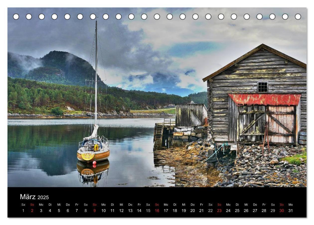 Bild: 9783435569366 | Atemberaubendes Norwegen (Tischkalender 2025 DIN A5 quer), CALVENDO...