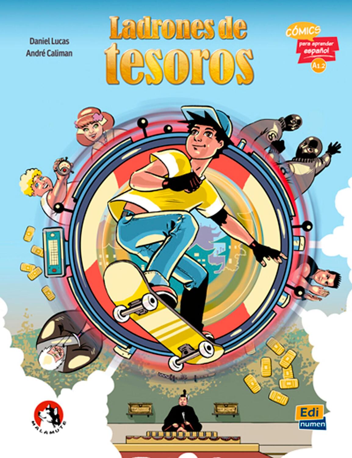 Cover: 9783141127133 | Spanisch-Lektüren SEK I / II. Comic Ladrones de tesoros ab Klasse 6