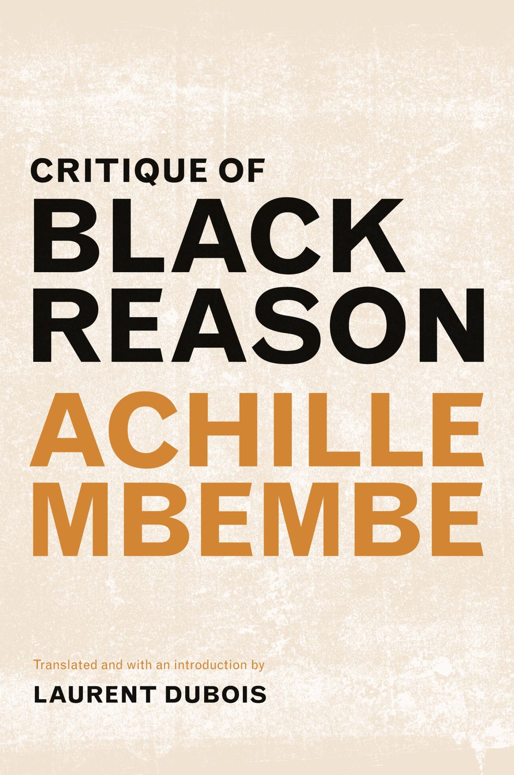 Cover: 9780822363439 | Critique of Black Reason | Achille Mbembe | Taschenbuch | Englisch