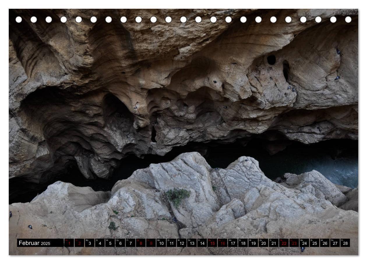 Bild: 9783435404520 | El Caminito del Rey (Tischkalender 2025 DIN A5 quer), CALVENDO...