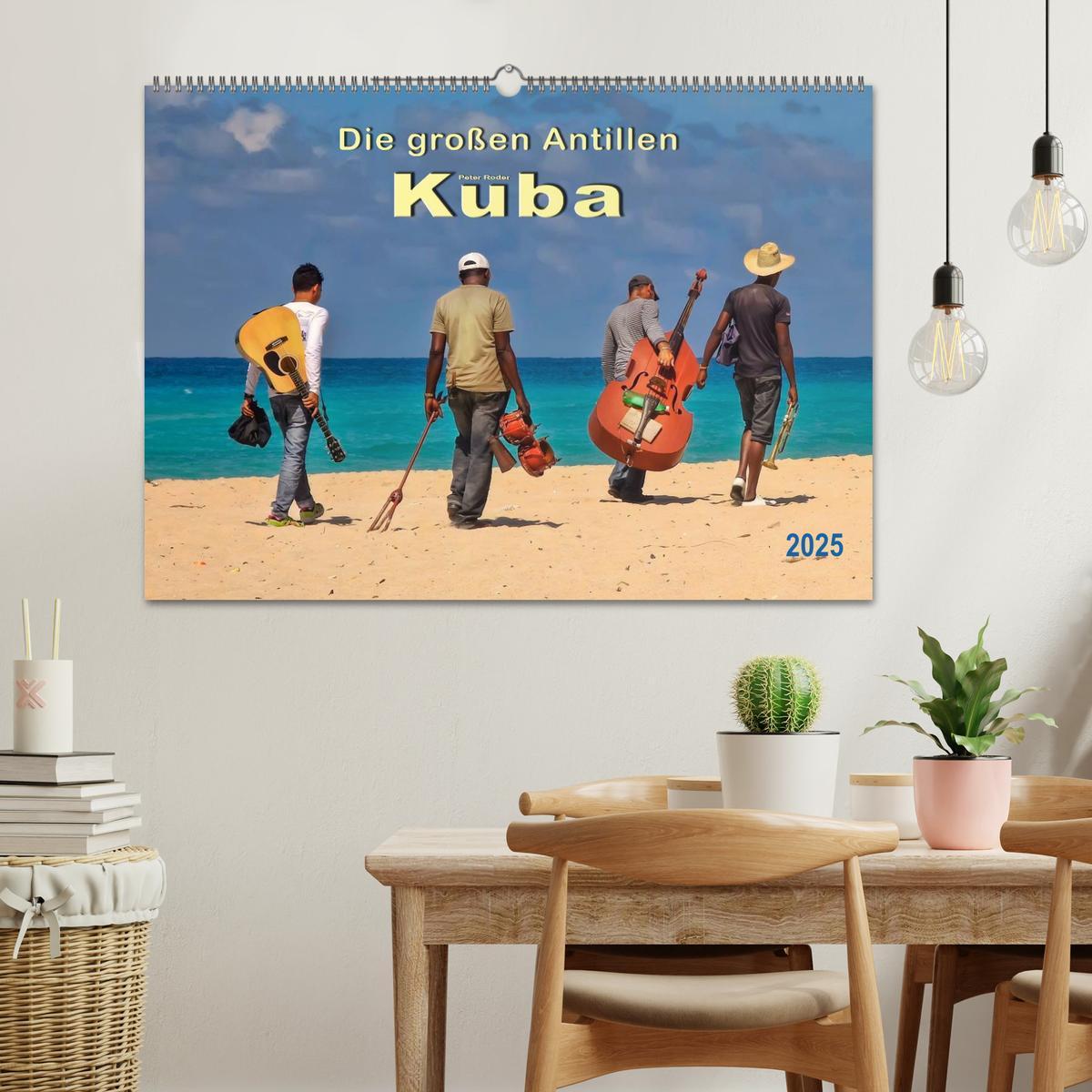 Bild: 9783435477289 | Die großen Antillen - Kuba (Wandkalender 2025 DIN A2 quer),...