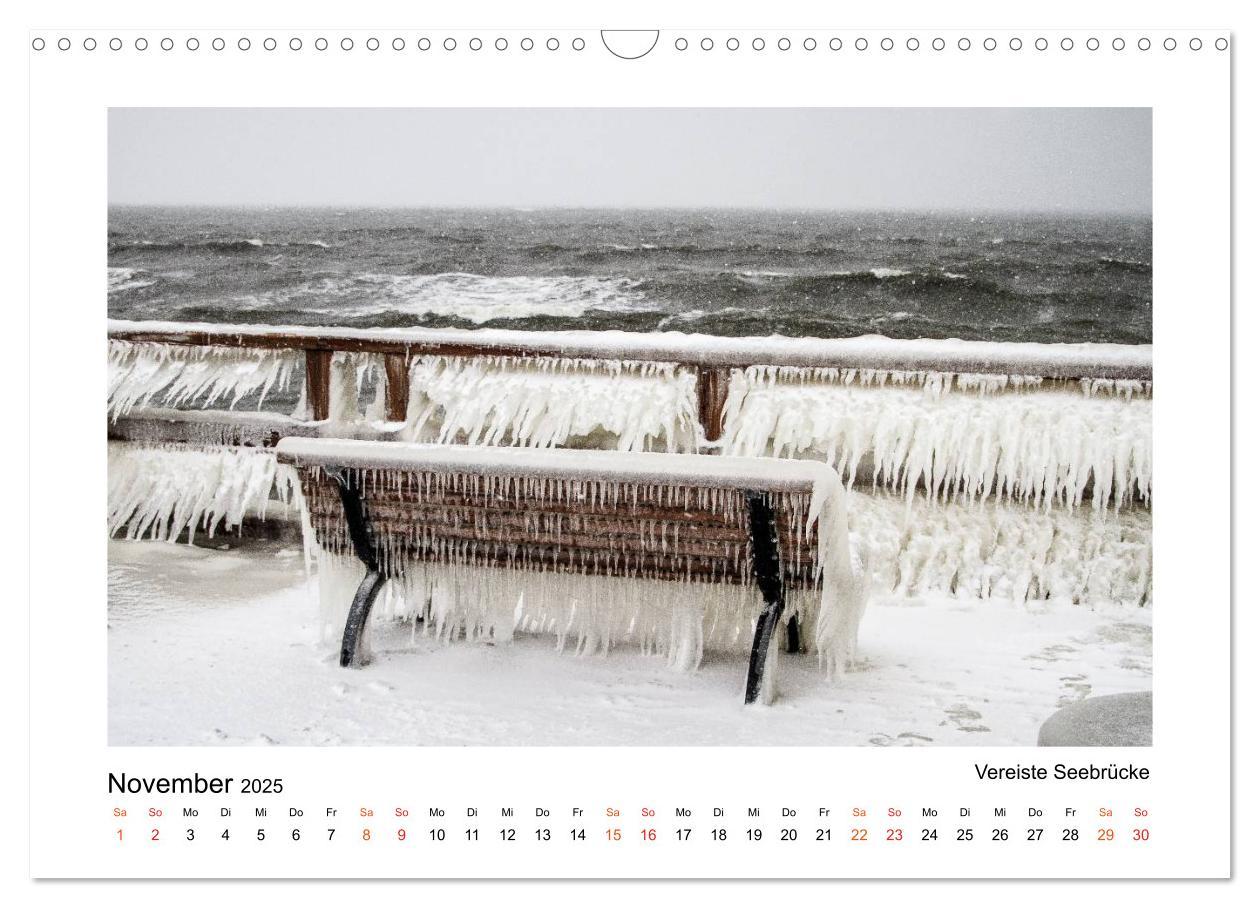 Bild: 9783435809301 | Bezauberndes Usedom (Wandkalender 2025 DIN A3 quer), CALVENDO...